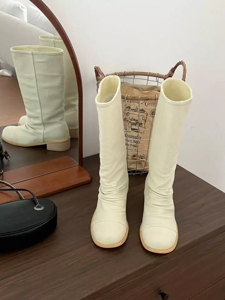 Golden Shoe - Korean Women Fashion - #pursuepretty - 1608 Boots - 3