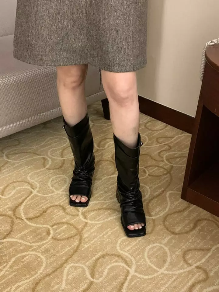 Golden Shoe - Korean Women Fashion - #pursuepretty - 8114 Boots - 6