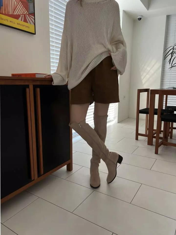 Golden Shoe - Korean Women Fashion - #restrostyle - 1749 Boots - 10
