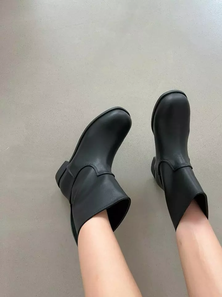 Golden Shoe - Korean Women Fashion - #restrostyle - 2383 Boots - 7