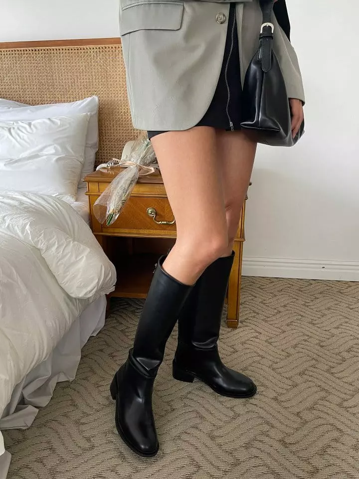 Golden Shoe - Korean Women Fashion - #restrostyle - 8233 Boots - 3