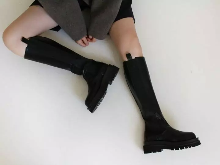 Golden Shoe - Korean Women Fashion - #restrostyle - 126 Boots - 9