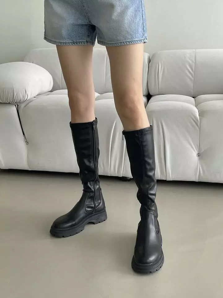 Golden Shoe - Korean Women Fashion - #restrostyle - 1123 Boots - 7