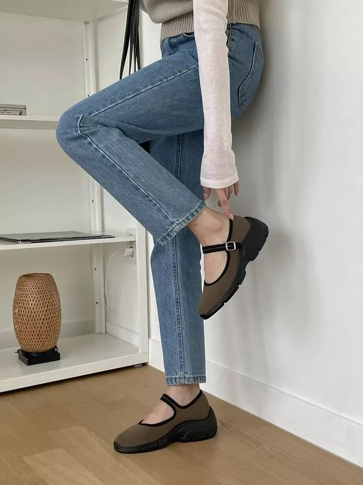 Golden Shoe - Korean Women Fashion - #restrostyle - 1120 Flats - 6