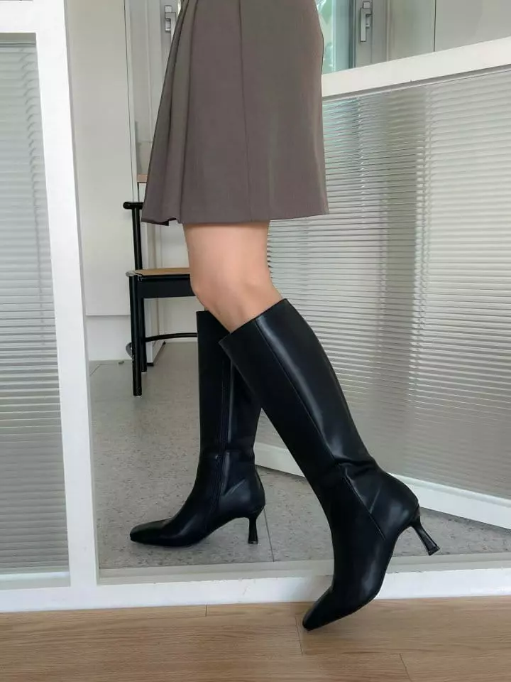 Golden Shoe - Korean Women Fashion - #restrostyle - u8238 Boots - 10