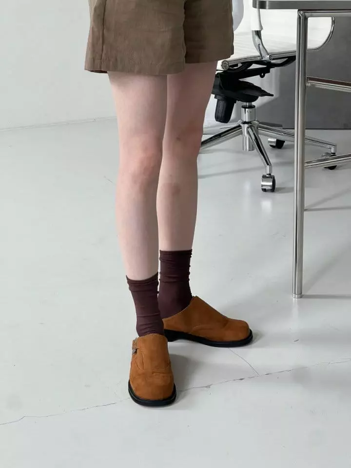 Golden Shoe - Korean Women Fashion - #restrostyle - 288 Slippers - 2