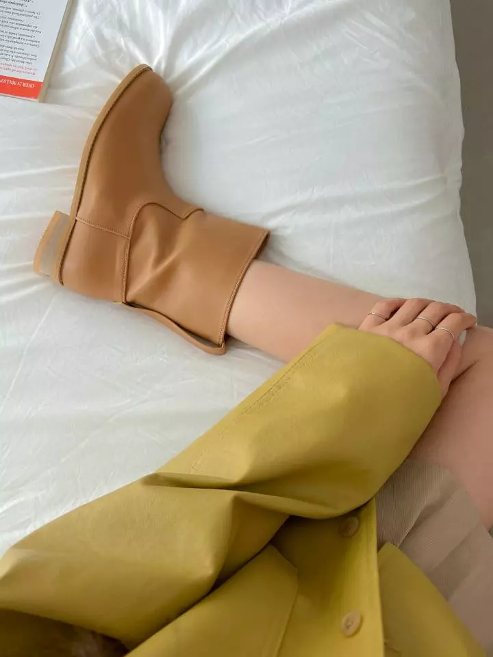 Golden Shoe - Korean Women Fashion - #romanticstyle - 2383 Boots - 8