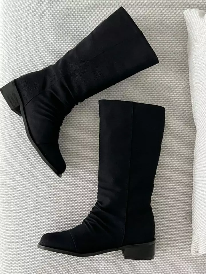 Golden Shoe - Korean Women Fashion - #romanticstyle - 1608 Boots - 5