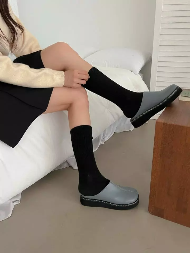 Golden Shoe - Korean Women Fashion - #romanticstyle - 3200 Slippers - 8