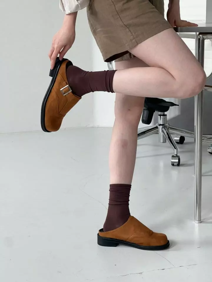 Golden Shoe - Korean Women Fashion - #romanticstyle - 288 Slippers - 3