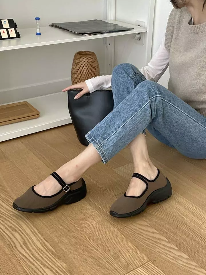 Golden Shoe - Korean Women Fashion - #shopsmall - 1120 Flats - 8