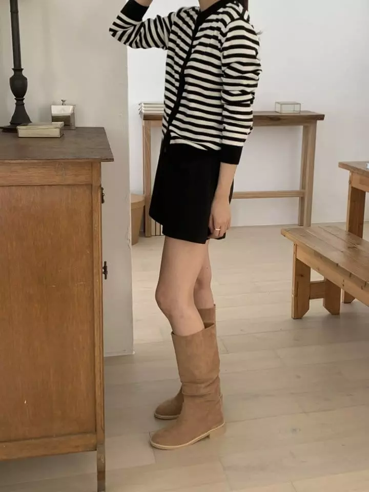 Golden Shoe - Korean Women Fashion - #shopsmall - 8109 Boots - 3