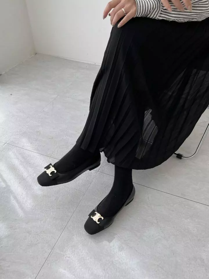 Golden Shoe - Korean Women Fashion - #shopsmall - 20 Flats - 2