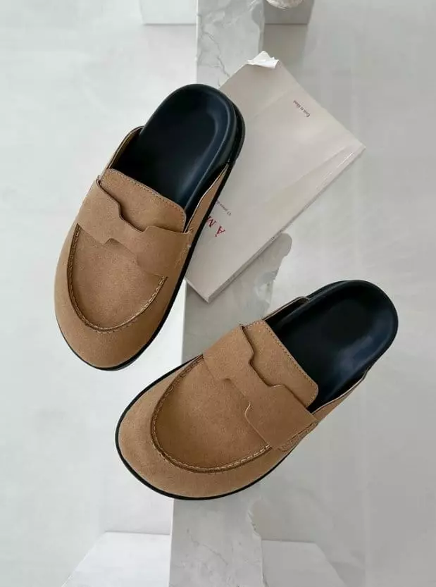 Golden Shoe - Korean Women Fashion - #shopsmall - ka5445 Slippers - 3