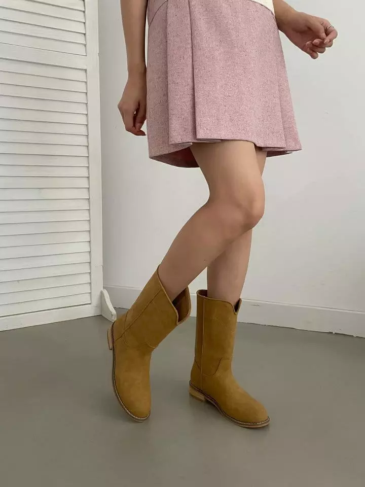 Golden Shoe - Korean Women Fashion - #shopsmall - 2819 Boots - 9