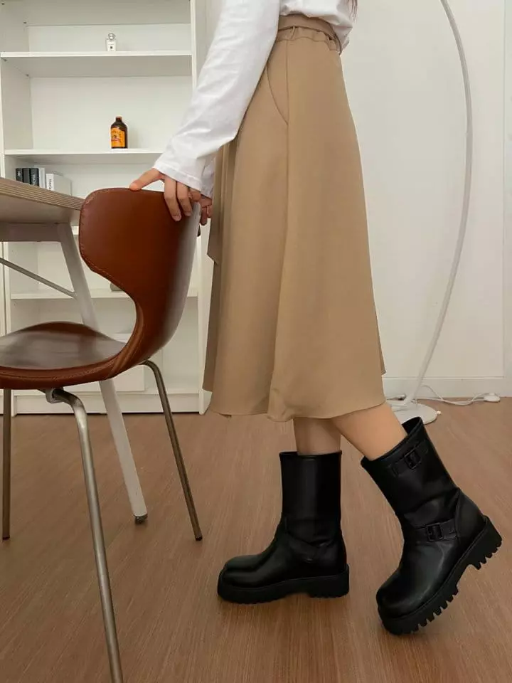 Golden Shoe - Korean Women Fashion - #shopsmall - j3283 Boots - 6