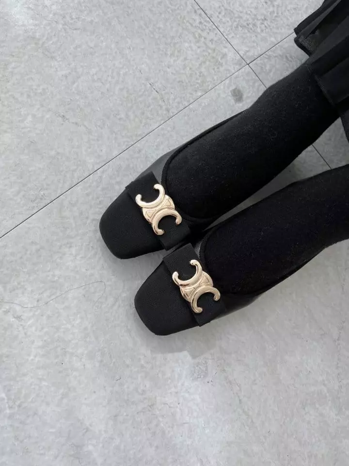 Golden Shoe - Korean Women Fashion - #thatsdarling - 20 Flats - 3