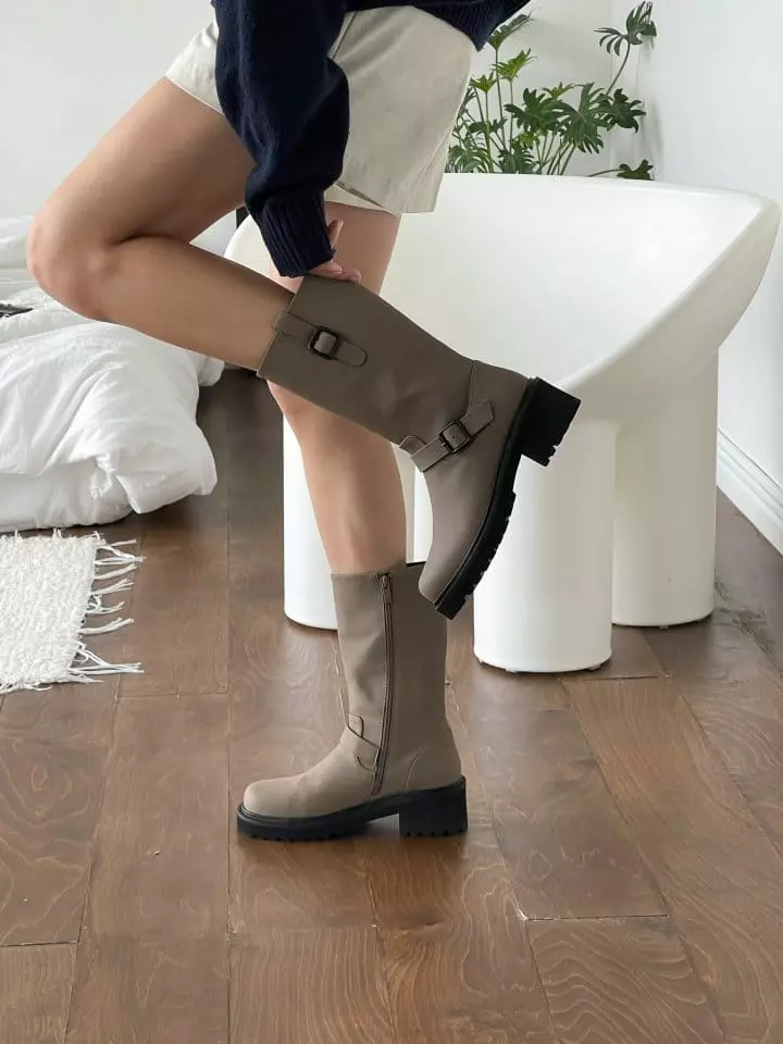 Golden Shoe - Korean Women Fashion - #thatsdarling - 2346 Boots - 7