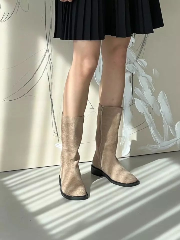 Golden Shoe - Korean Women Fashion - #thatsdarling - 2336 Boots