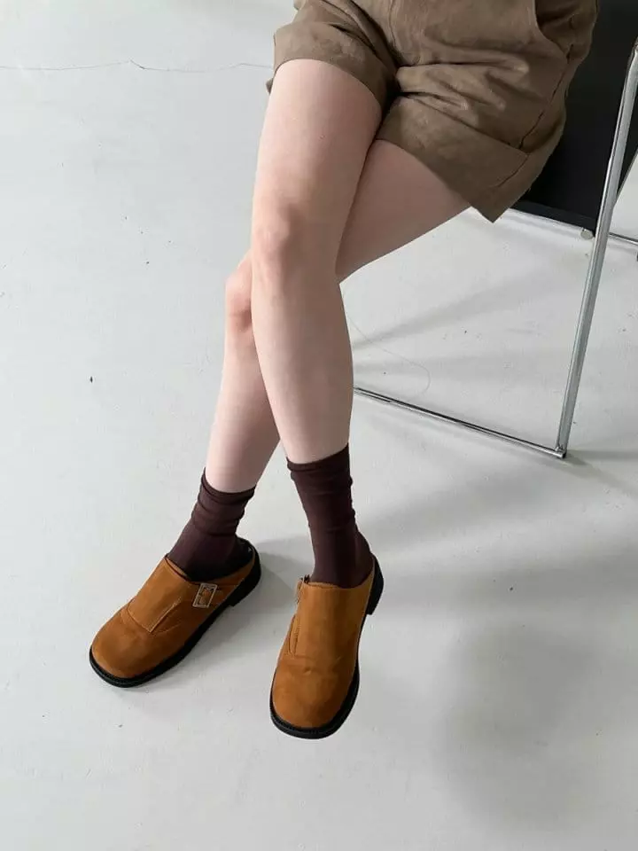 Golden Shoe - Korean Women Fashion - #thatsdarling - 288 Slippers - 5
