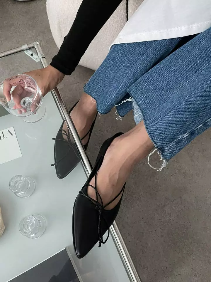 Golden Shoe - Korean Women Fashion - #thelittlethings - 7209 Flats - 6