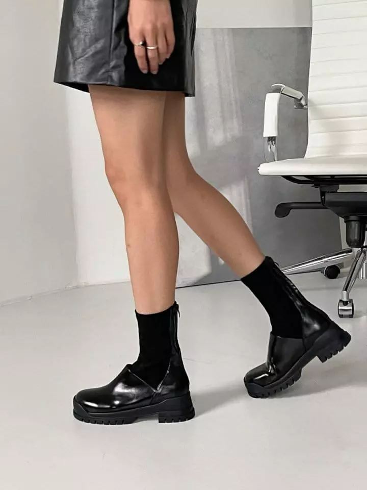 Golden Shoe - Korean Women Fashion - #thelittlethings - 291 Boots - 9