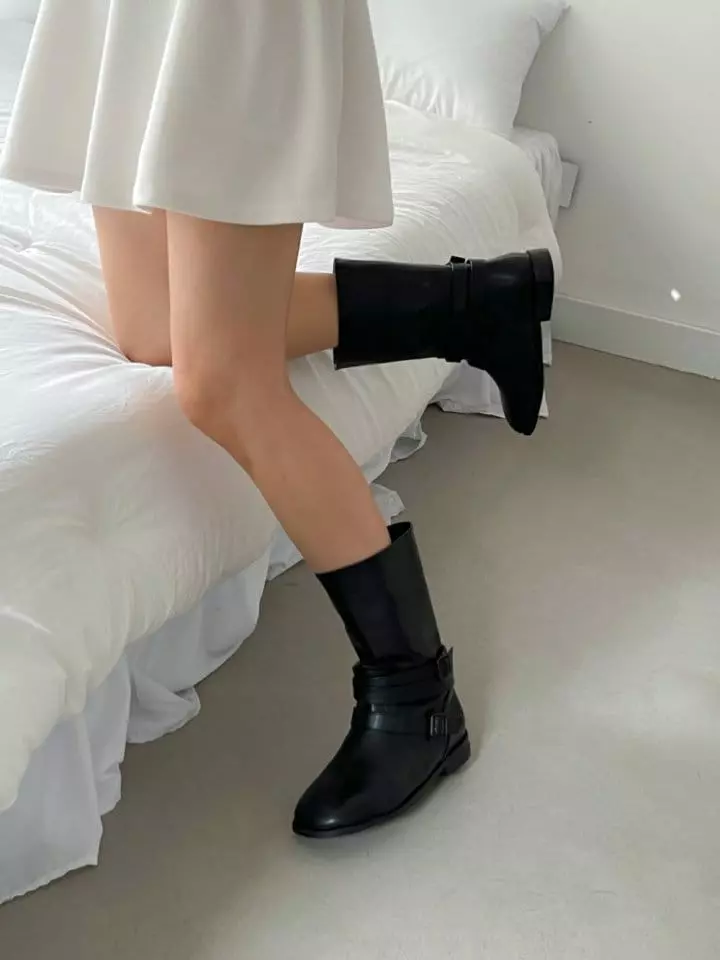 Golden Shoe - Korean Women Fashion - #thelittlethings - j3289 Boots - 10