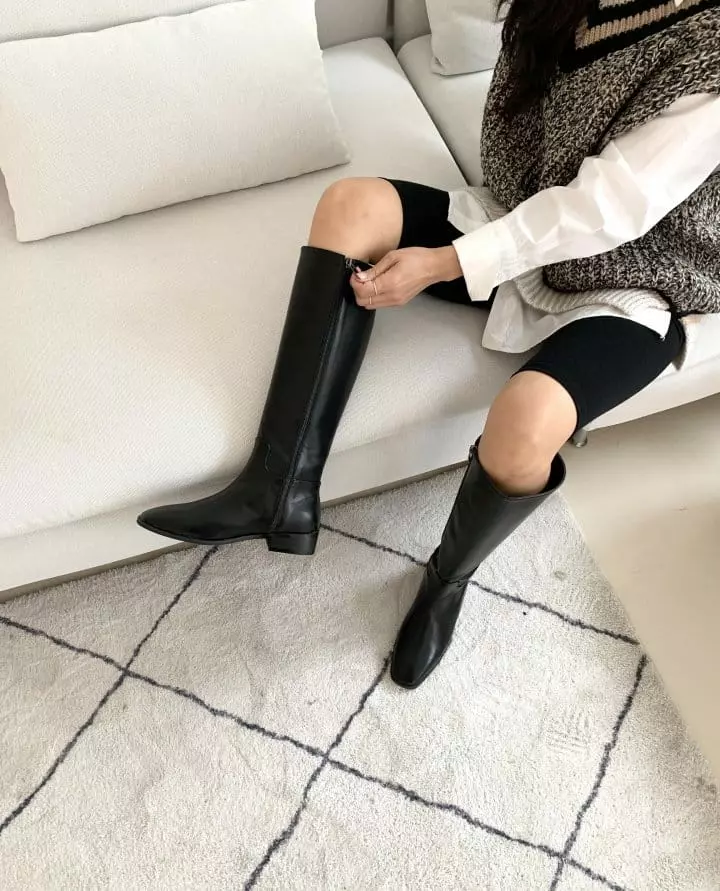 Golden Shoe - Korean Women Fashion - #vintageinspired - 2426 Boots - 8