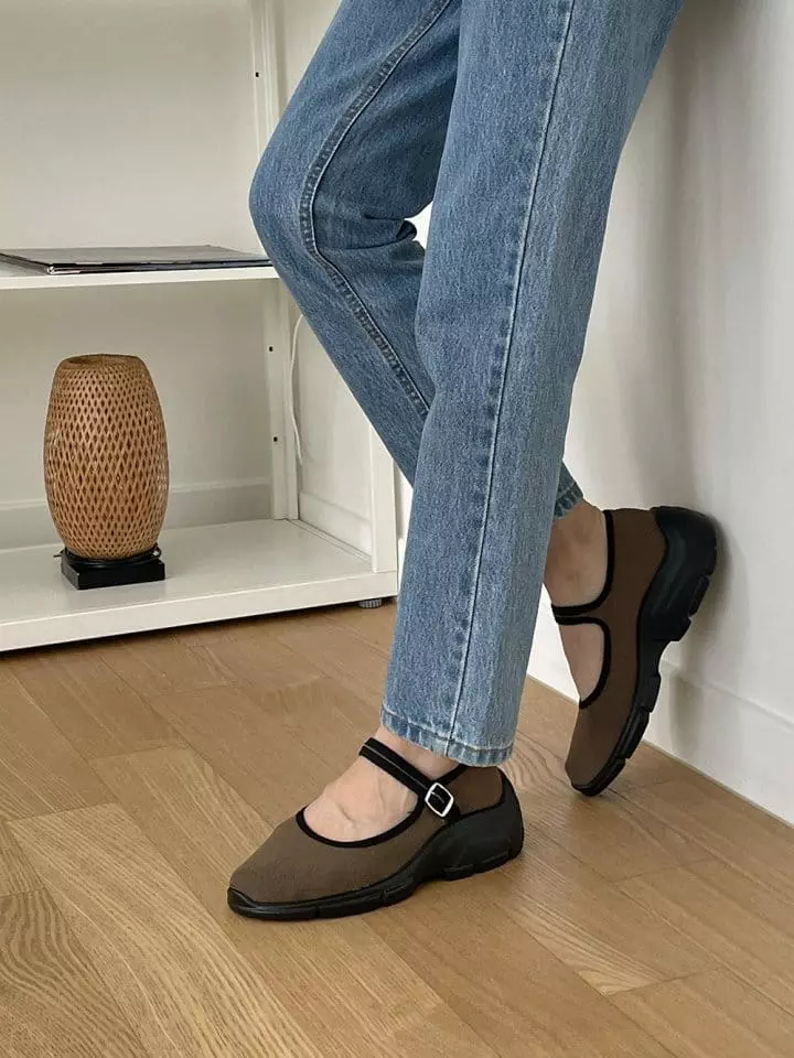 Golden Shoe - Korean Women Fashion - #vintageinspired - 1120 Flats - 3
