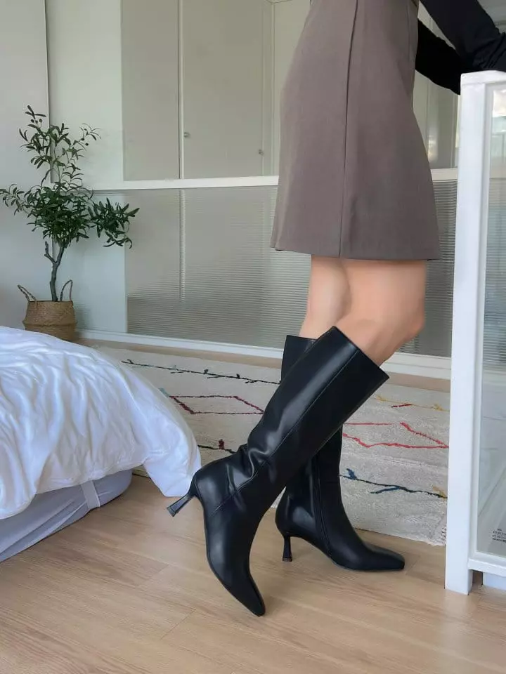 Golden Shoe - Korean Women Fashion - #vintageinspired - u8238 Boots - 7