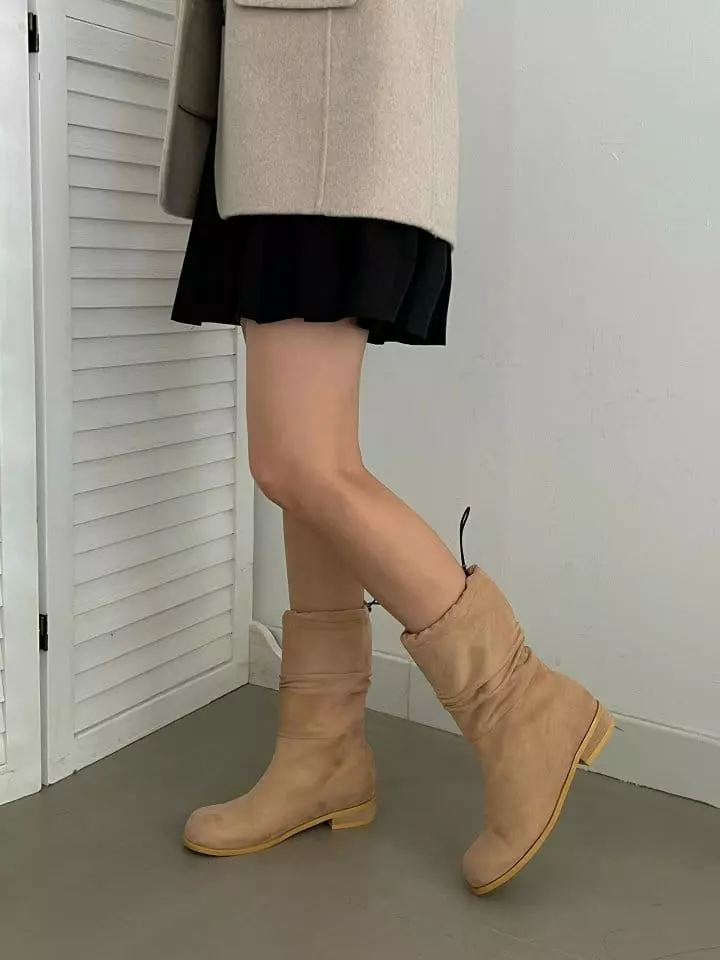 Golden Shoe - Korean Women Fashion - #vintagekidsstyle - 2380 Boots - 2