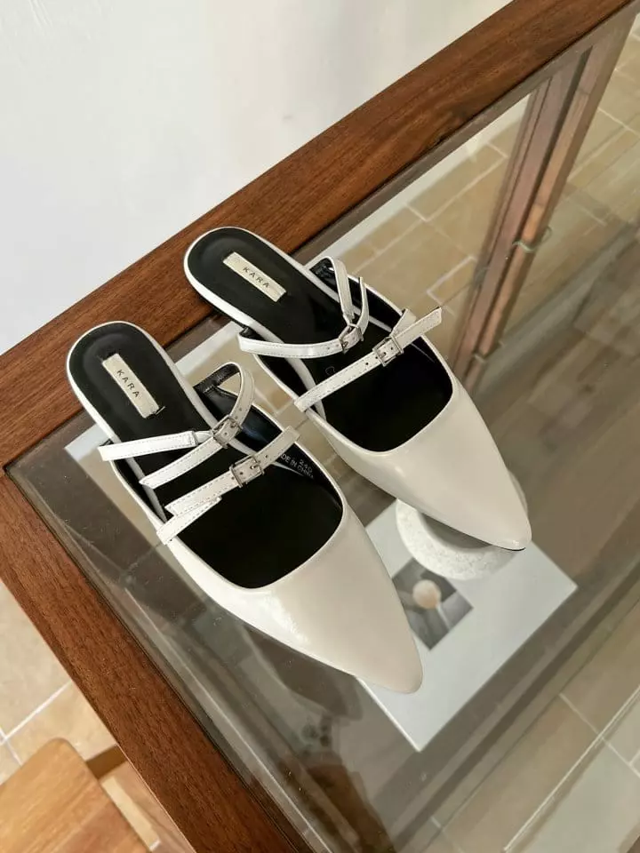 Golden Shoe - Korean Women Fashion - #vintagekidsstyle - 5443 Slippers - 2