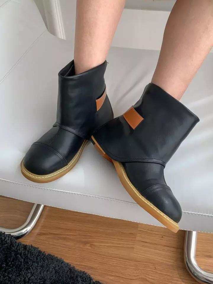 Golden Shoe - Korean Women Fashion - #vintagekidsstyle - ba374 Boots - 10