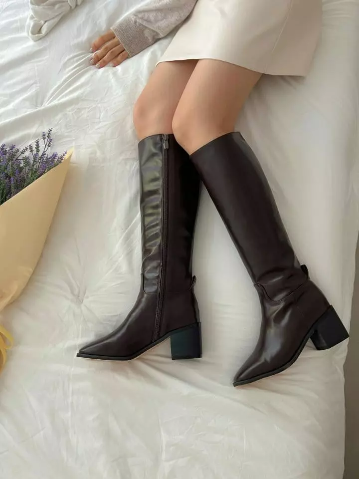 Golden Shoe - Korean Women Fashion - #vintagekidsstyle - 2822 Boots - 6