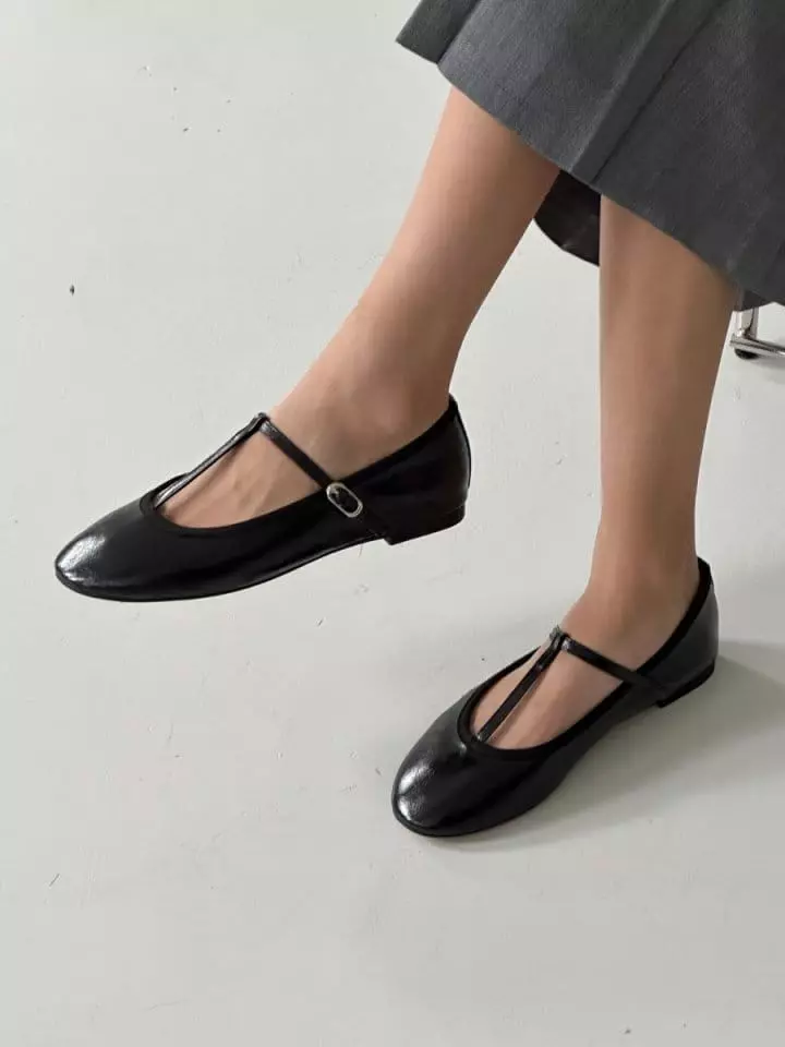 Golden Shoe - Korean Women Fashion - #womensfashion - 283 Flats - 8