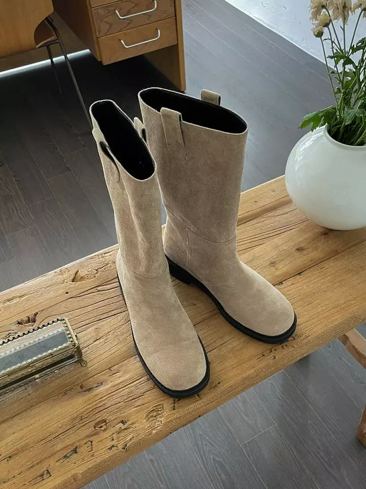 Golden Shoe - Korean Women Fashion - #womensfashion - 2616 Boots - 2