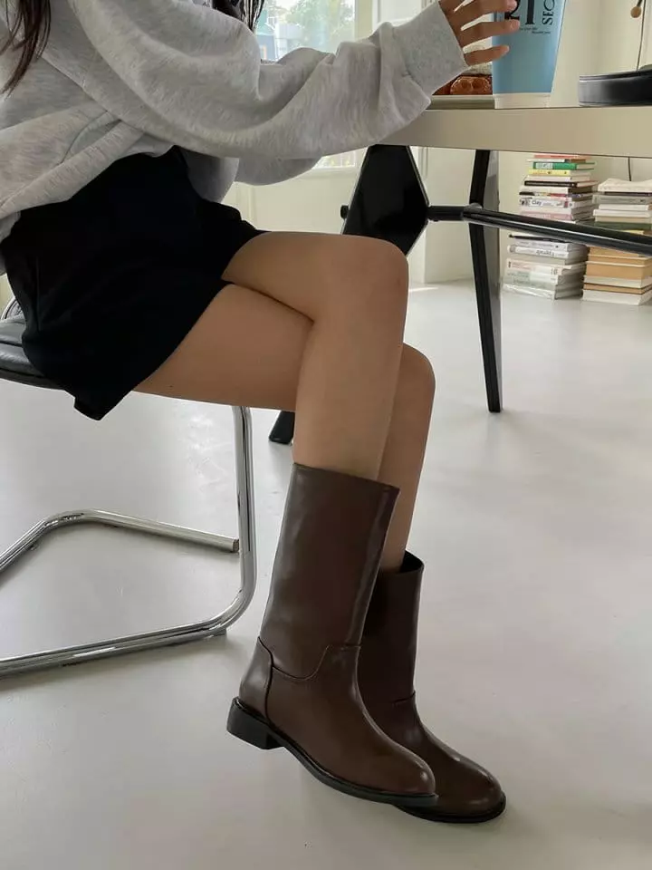 Golden Shoe - Korean Women Fashion - #womensfashion - 2615 Boots