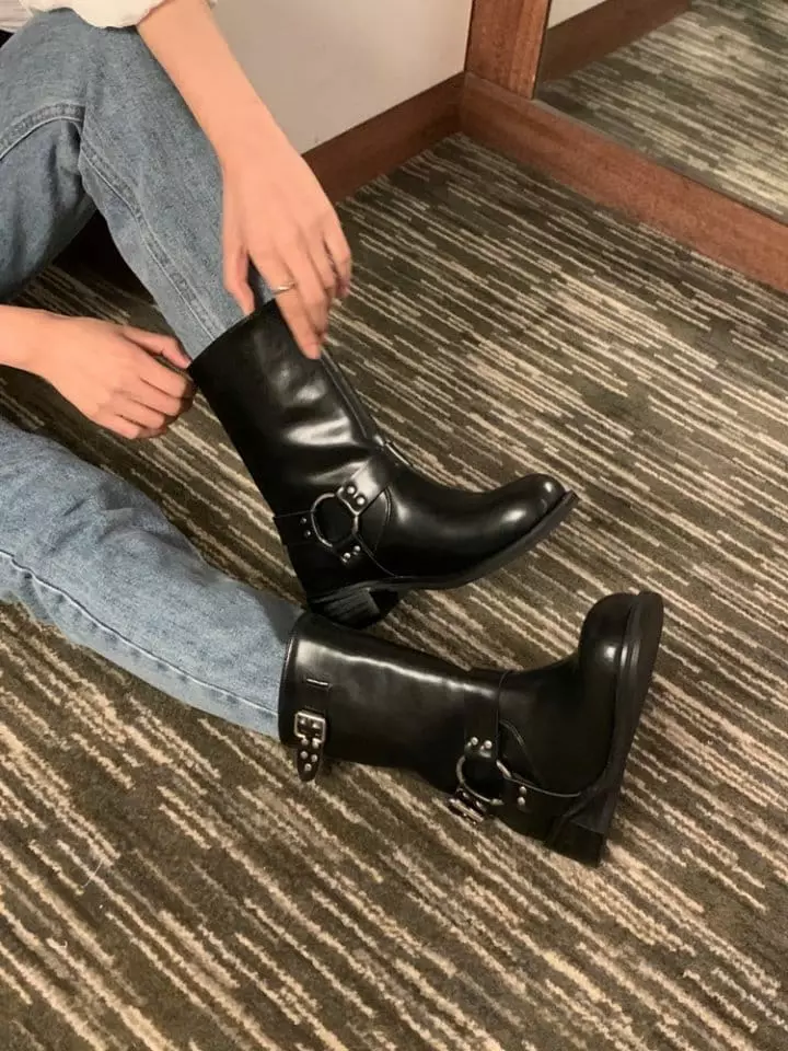 Golden Shoe - Korean Women Fashion - #womensfashion - 8108 Boots - 5