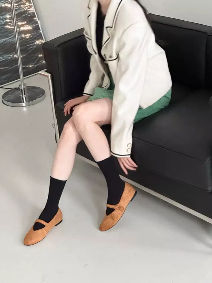 Golden Shoe - Korean Women Fashion - #womensfashion - 286 Flats - 9