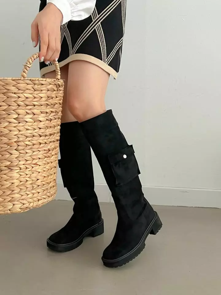 Golden Shoe - Korean Women Fashion - #womensfashion - 3408 Boots