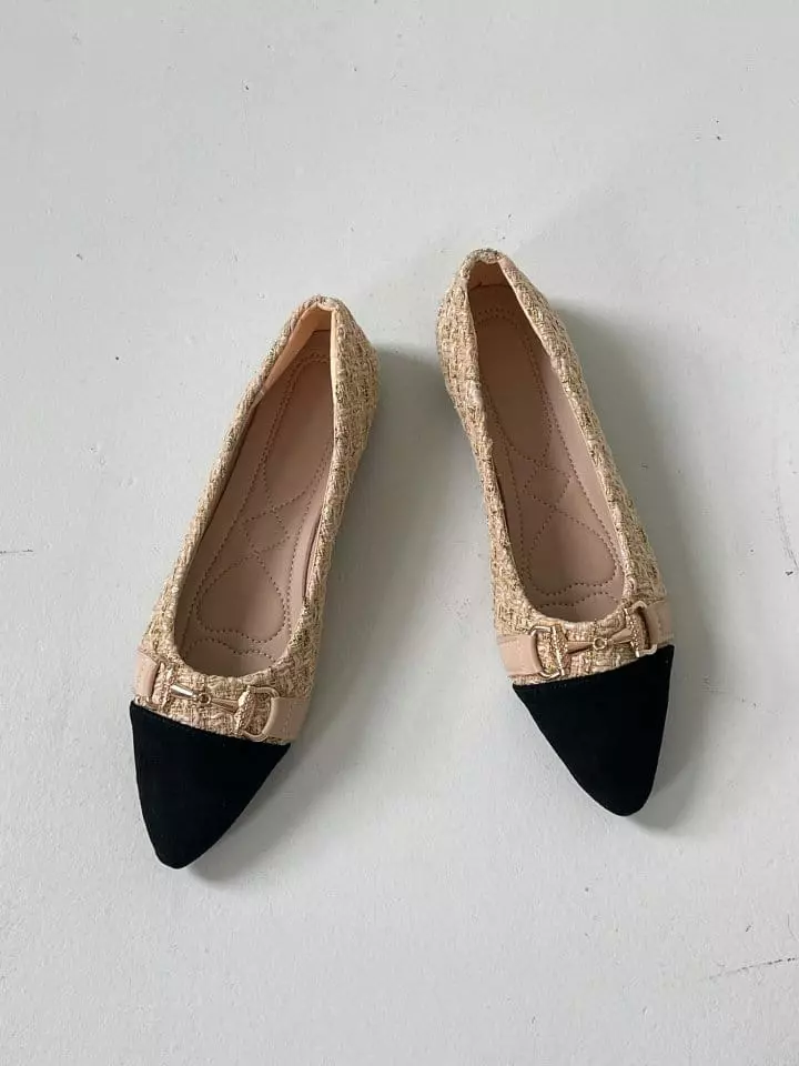 Golden Shoe - Korean Women Fashion - #womensfashion - 230 Flats - 2