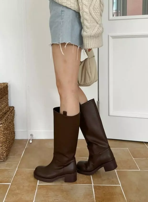 Golden Shoe - Korean Women Fashion - #womensfashion - ka9015 Boots - 8