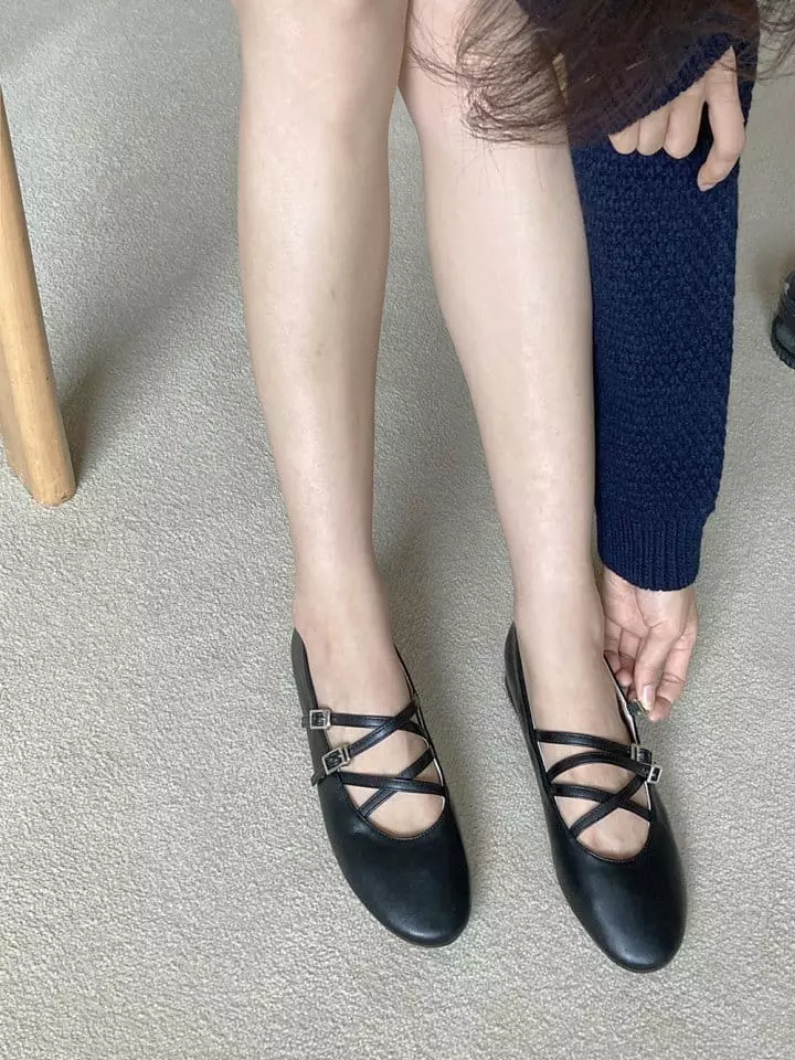 Golden Shoe - Korean Women Fashion - #womensfashion - fa1415 Flats - 11