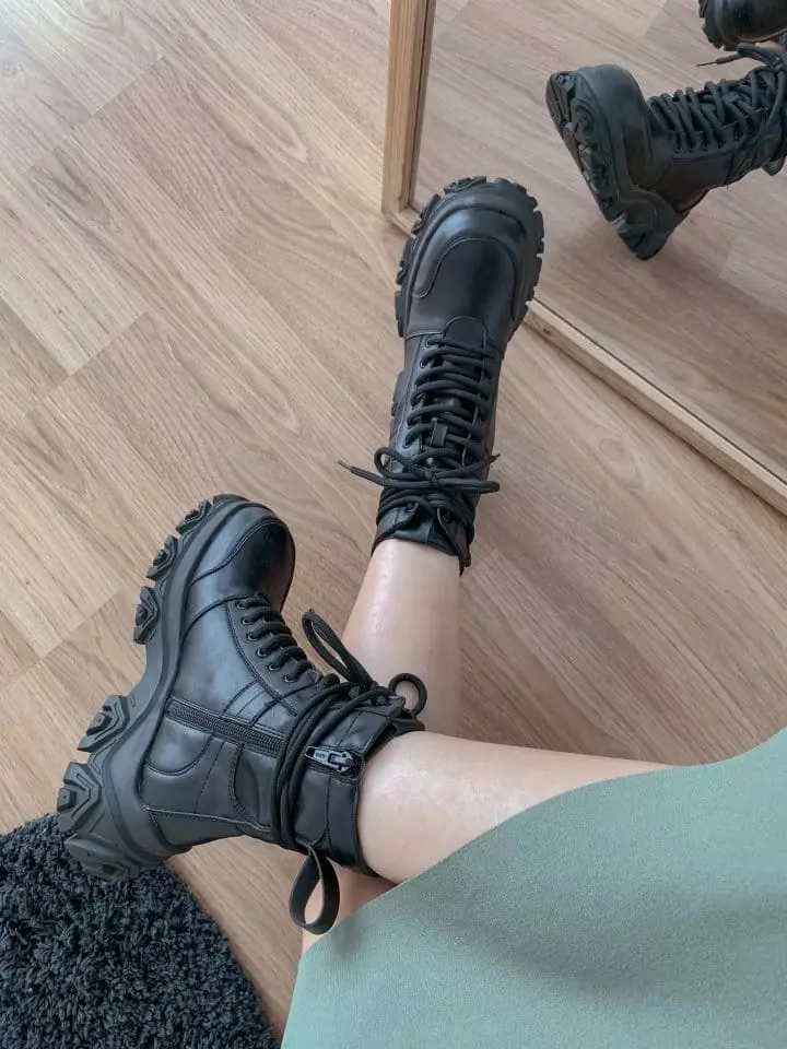 Golden Shoe - Korean Women Fashion - #womensfashion - ba373 Boots - 6