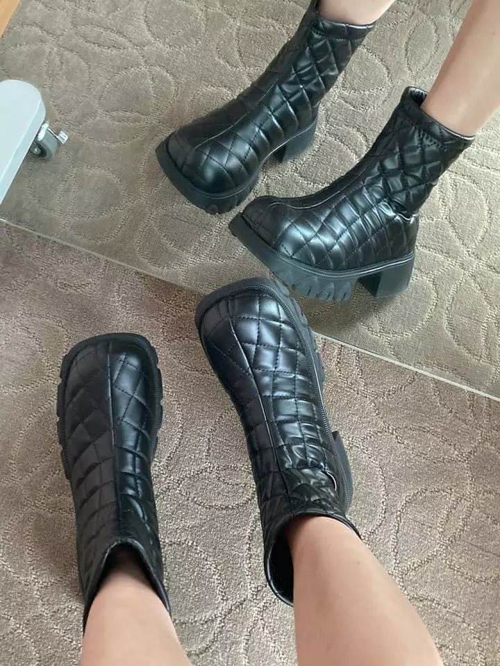 Golden Shoe - Korean Women Fashion - #womensfashion - 211 Boots - 7