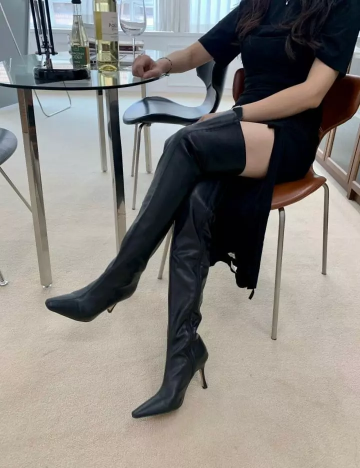 Golden Shoe - Korean Women Fashion - #womensfashion - 1066 Boots