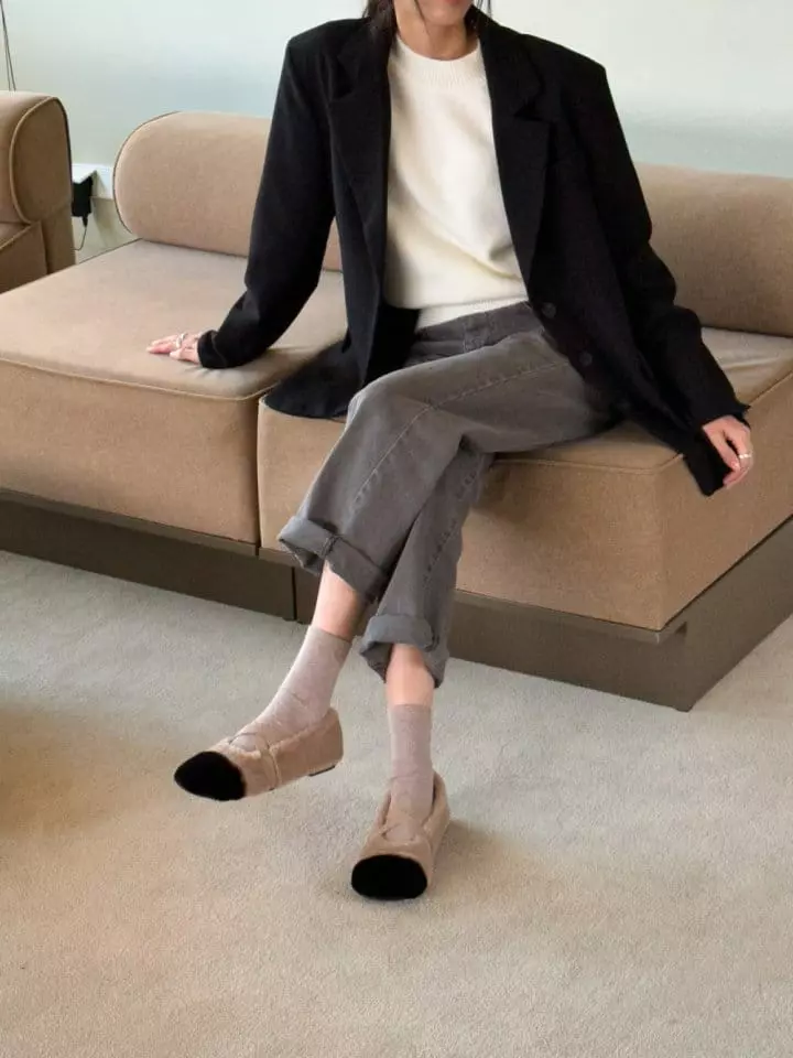 Golden Shoe - Korean Women Fashion - #womensfashion - 3204 Flats - 3