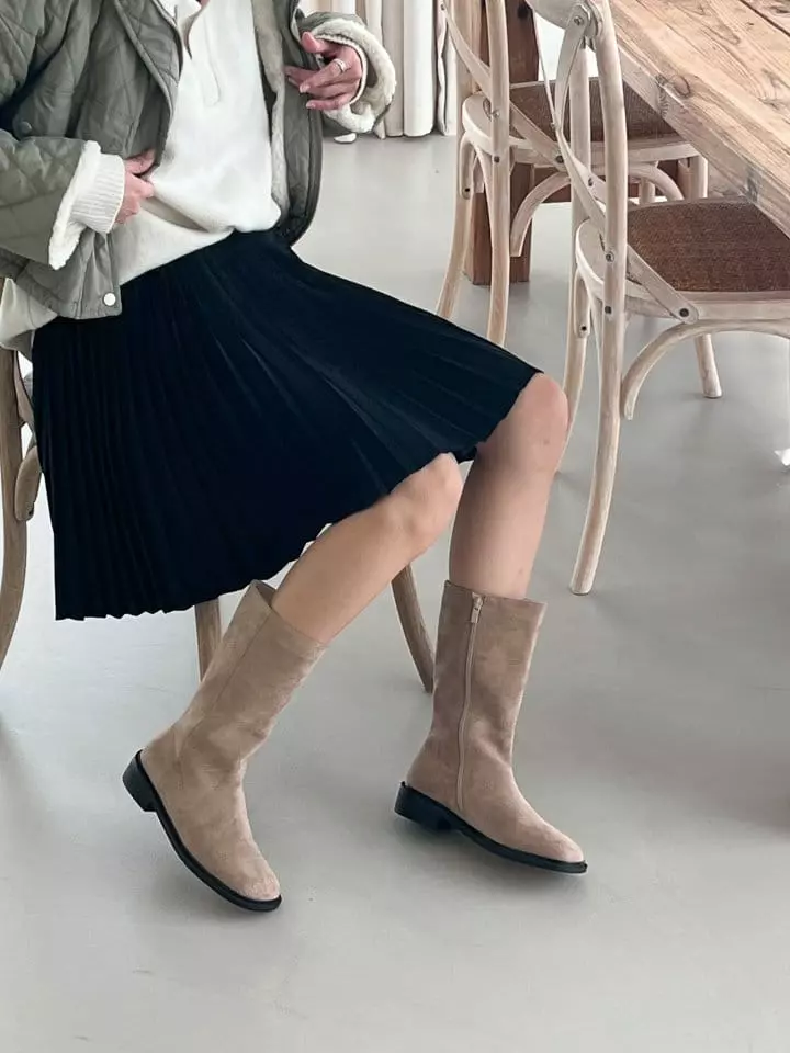 Golden Shoe - Korean Women Fashion - #momslook - 2336 Boots - 4