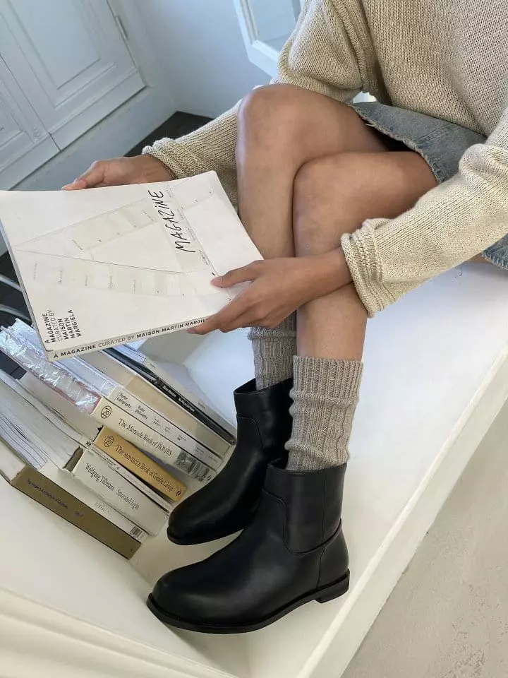 Golden Shoe - Korean Women Fashion - #womensfashion - 7212 Boots - 5