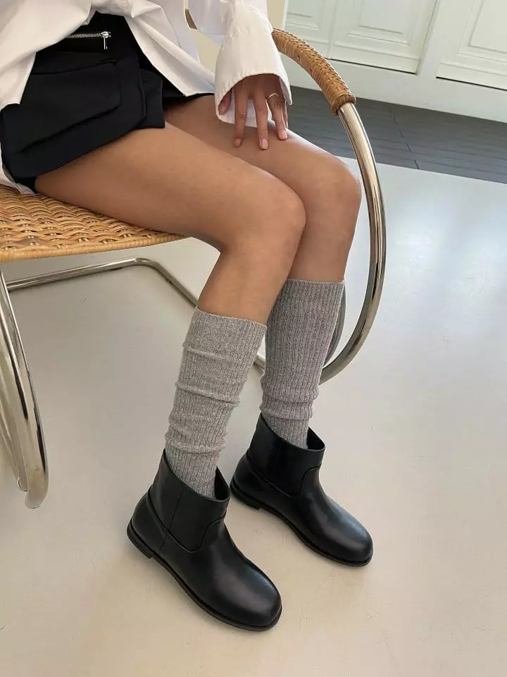 Golden Shoe - Korean Women Fashion - #womensfashion - 7212 Boots - 7